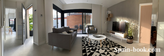 Виллы Современные смежные виллы рядом с пляжем в Santiago de la Ribera / Мурсия, Коста Бланка, Сантьяго-де-ла-Рибера