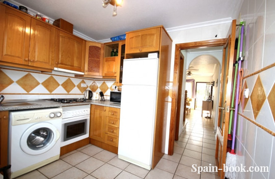 Таунха́ус Таунхаус с видом на коммунальный бассейн в Кабо Роиг / Ориуэла Коста, Коста Бланка, Кабо Роиг