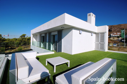 Виллы Большие современные виллы пригороде пригороде Бенидорма, Коста Бланка, Финестрат