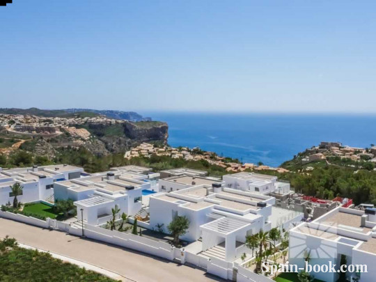 Виллы Новая вилла в Cumbre del Sol / Кальпе, Коста Бланка, Кумбре дель Соль