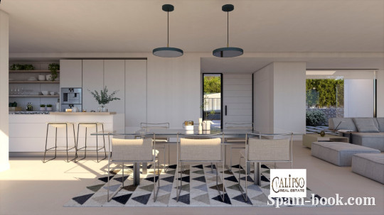 Виллы Современная вилла в элитном районе Кальпе / Cumbre del Sol, Коста Бланка, Кумбре дель Соль