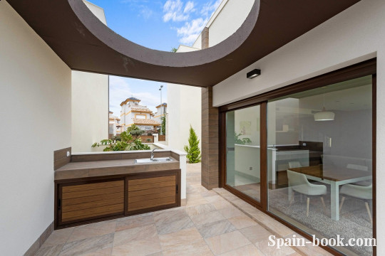 Виллы Новый комплекс вилл в пригороде Торревьехи, Лос Монтесинос, Коста Бланка, Лос Монтесинос