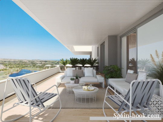 Виллы Эксклюзивные апартаменты в Las Colinas Golf, Campoamor / Ориуэла Коста, Коста Бланка, Кампоамор