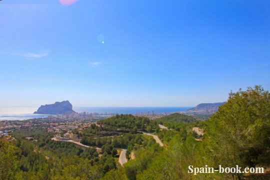 Виллы Вилла с живописным видом на море в Benissa, Коста Бланка, Бенисса