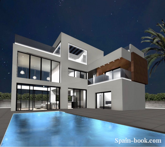 Таунха́ус Таунхаусы и Виллы в пригороде Бенидорма / Finestrat, Коста Бланка, Финестрат