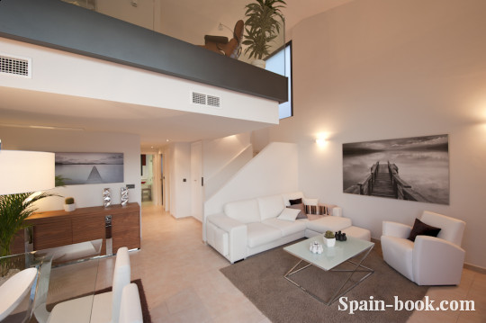 Виллы Новые виллы в 1км до песчаного пляжа в Santiagо de la Ribiera / Mar Menor, Коста Бланка, Сантьяго-де-ла-Рибера