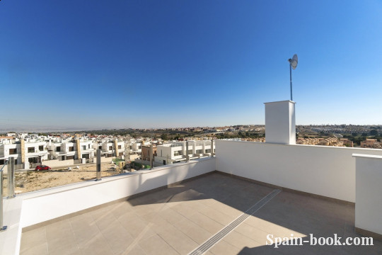 Виллы Новые смежные виллы рядом с гольф-полями в Вийямартин, Ориуэла Коста, Коста Бланка, Вийямартин