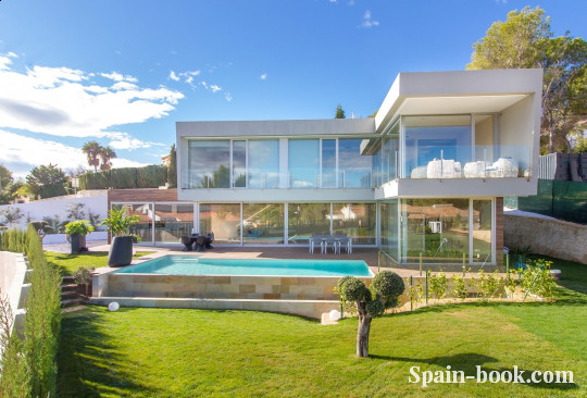 Виллы Вилла с живописным видом на море в Benissa, Коста Бланка, Бенисса